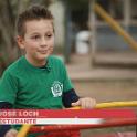 Schueler der an das Projekt Mala de Guarupa teilnimmt